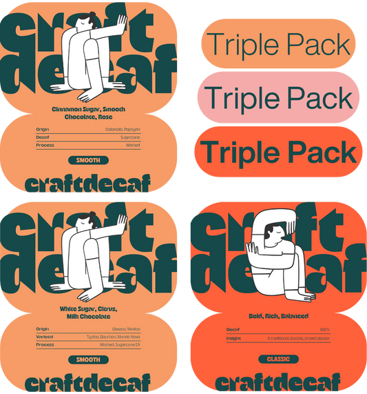 Triple Taster Pack (Decaf)