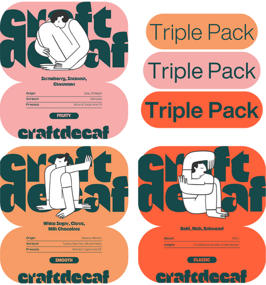 Triple Taster Pack (Decaf)