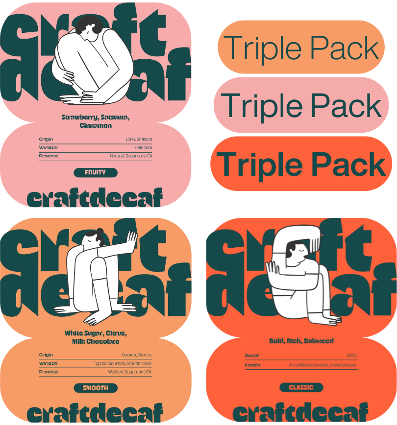 Triple Taster Pack (Decaf)